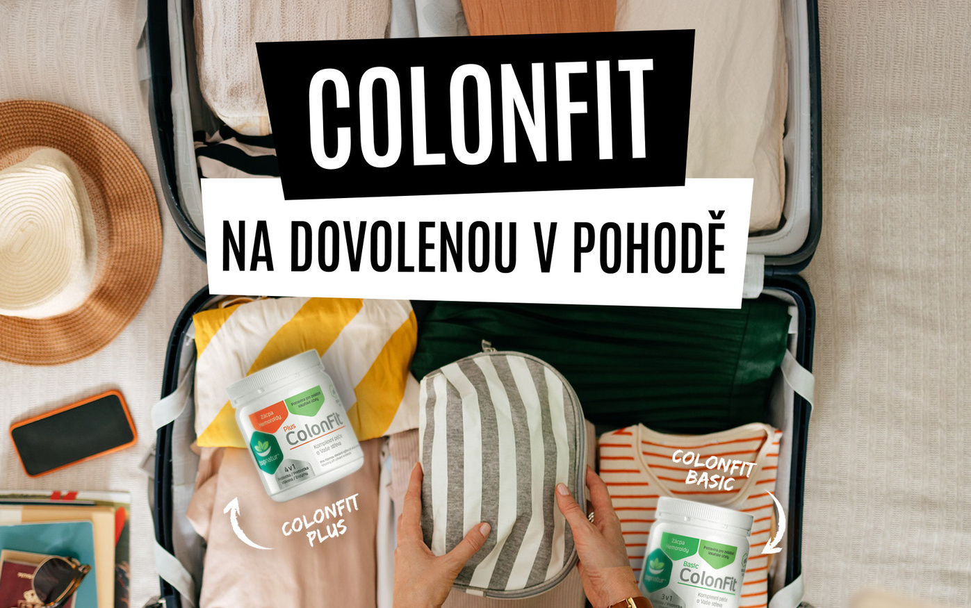 ColonFit - Komplexní péče o Vaše střeva (nejen na cestách)